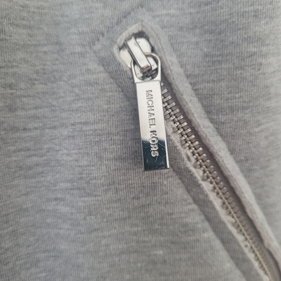 Michael Kors Faux Shearling Moto Inspired Asymmetrical Zipper Jacket Siz… - Picture 6 of 13